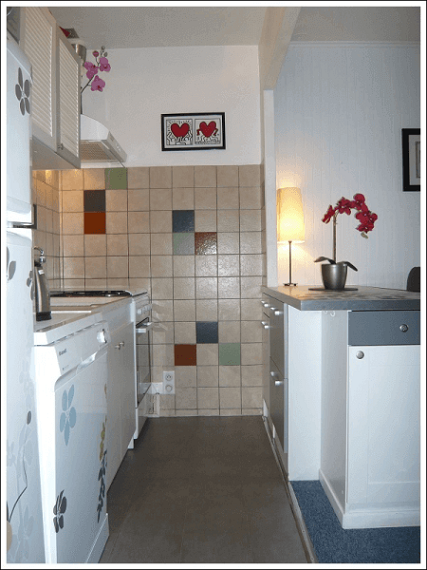 Location Orcières cuisine appartement LOCORCIERES