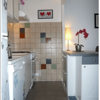 Location Orcières cuisine appartement LOCORCIERES