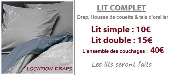 Location draps Orcières Merlette