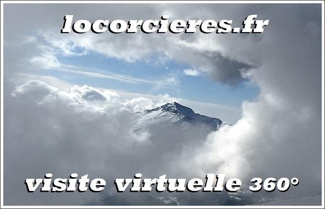 Visite virtuelle appartement LOCORCIERES à Orcières Merlette